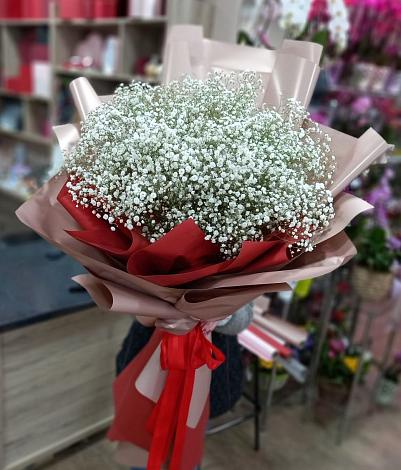Букет цветов из: Гипсофила в Черемном