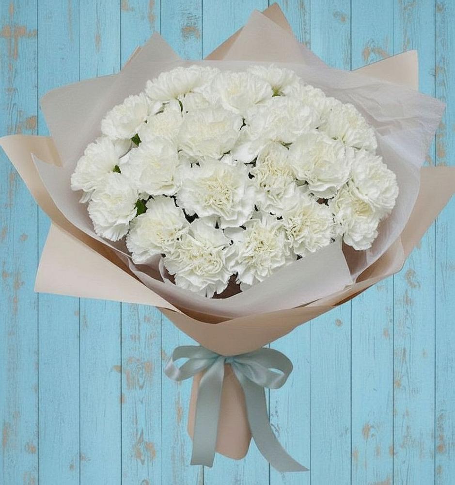 Букет цветов из: Гвоздики в Черемном