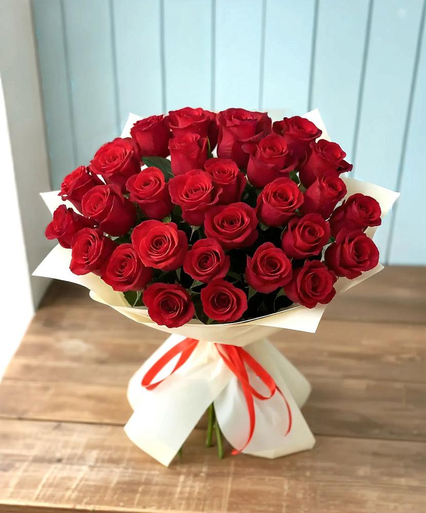 Букет 29 Красных роз в Черемном