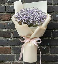 Букет цветов из:  Гипсофила #REPLACE_PRED# Черемном