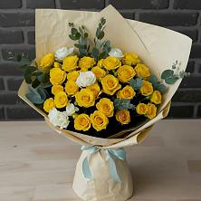 Букет цветов из:  Розы в Черемном