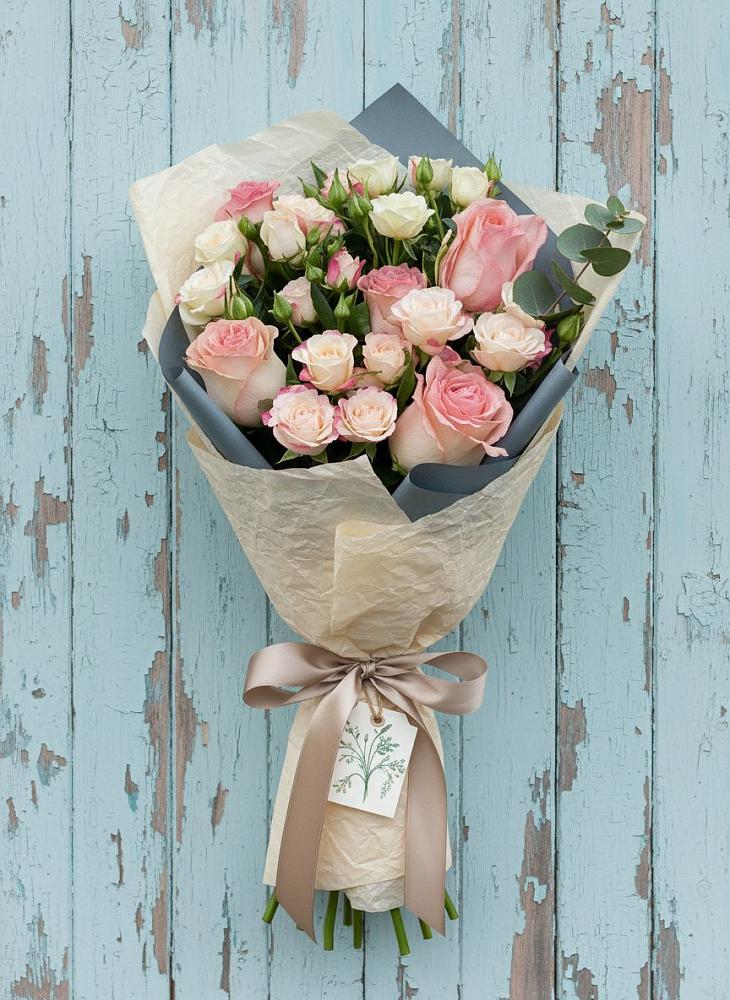 Букет цветов из: Розы в Черемном