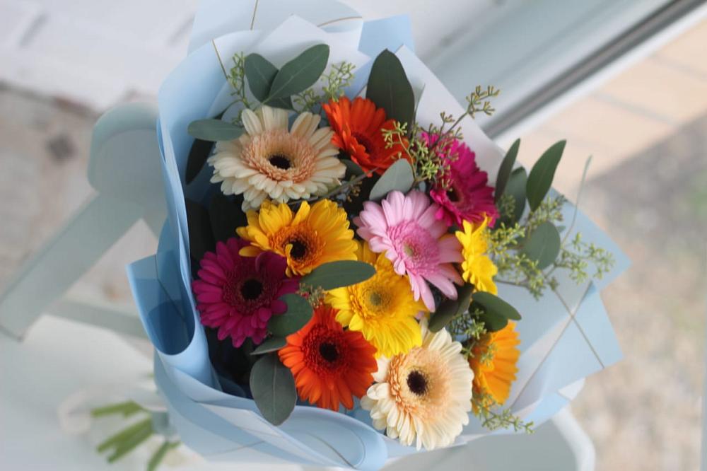 Букет цветов из: Герберы в Черемном