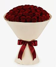 Букет 101 Бордовая роза Блэк Бакарра в Черемном