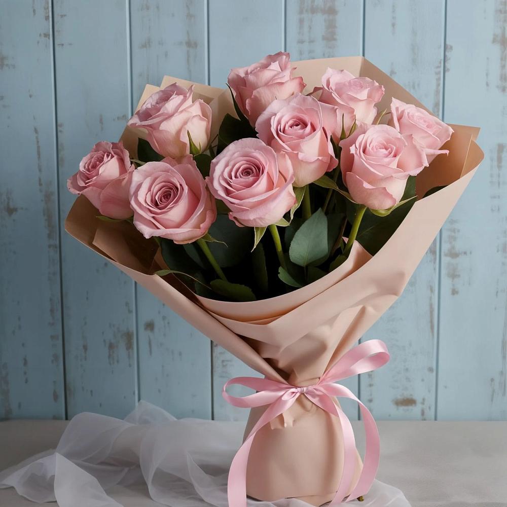 Букет цветов из: Розы в Черемном