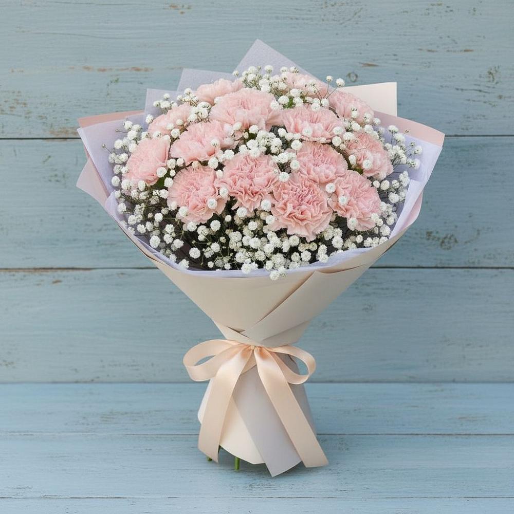 Букет цветов из: Гвоздики в Черемном