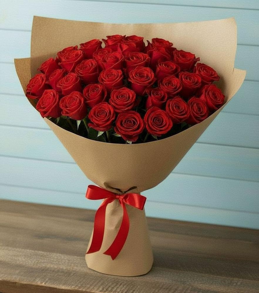Букет Красные розы Милано в Черемном