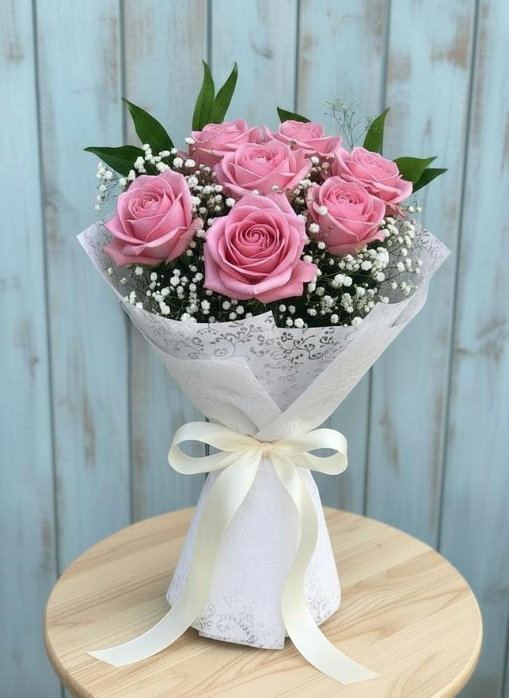 Букет цветов из: Розы в Черемном