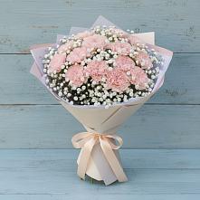 Букет цветов из:  Гвоздики в Черемном