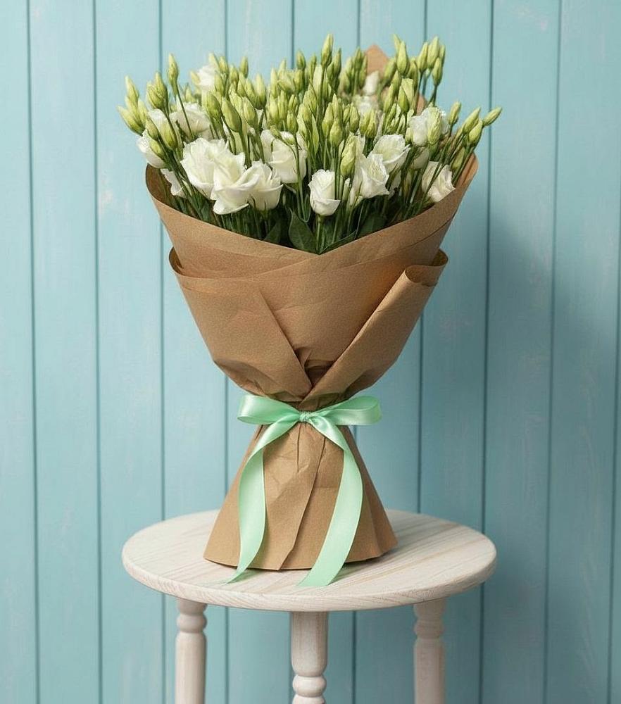 Букет цветов из: Лизиантусы в Черемном