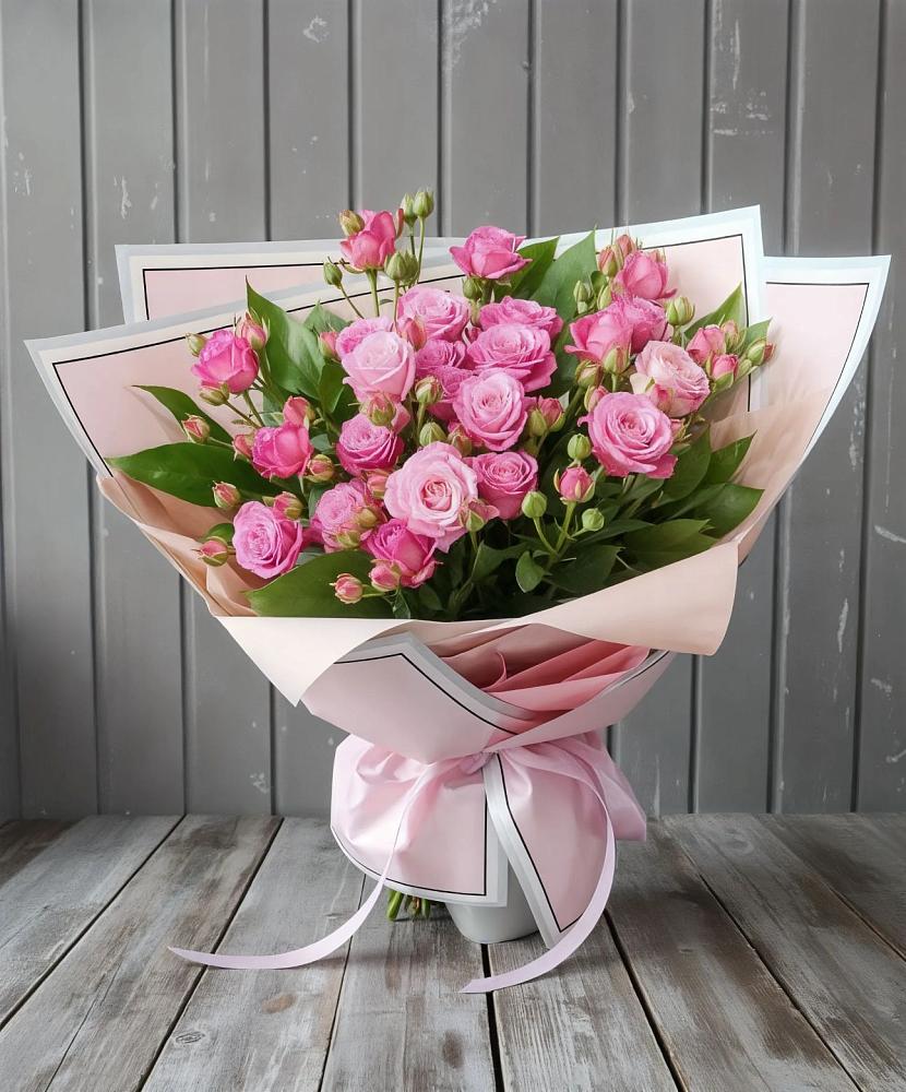 Букет Розовый кустик в Черемном