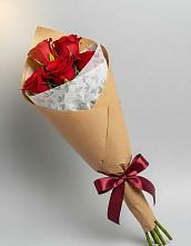 Букет цветов из:  Розы в Черемном