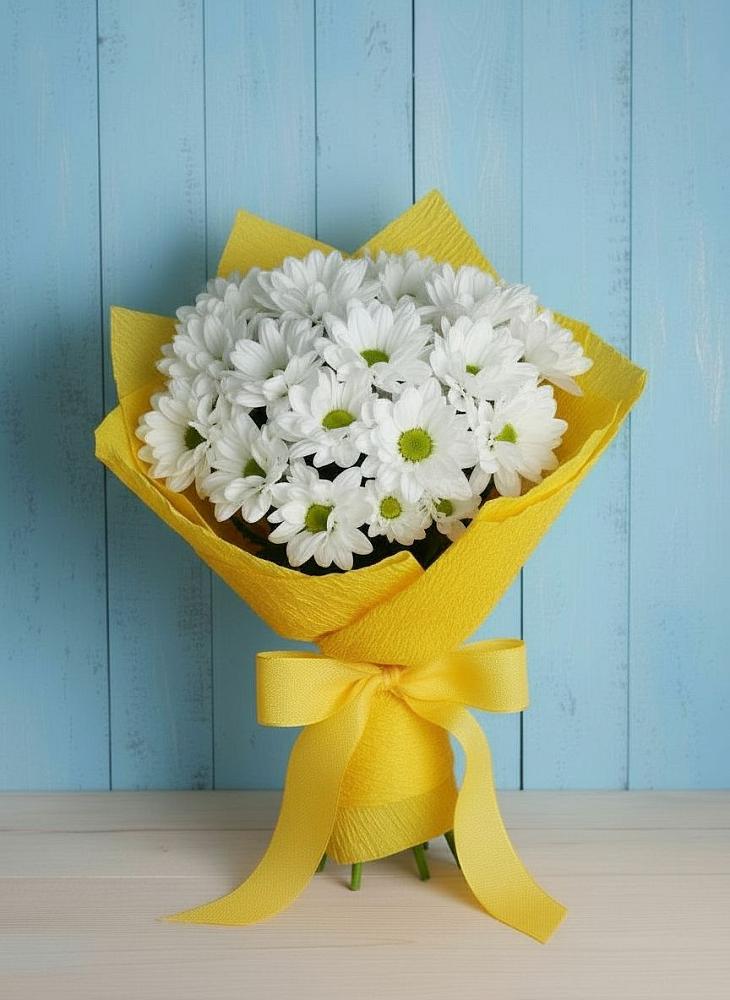 Букет цветов из: Хризантемы в Черемном