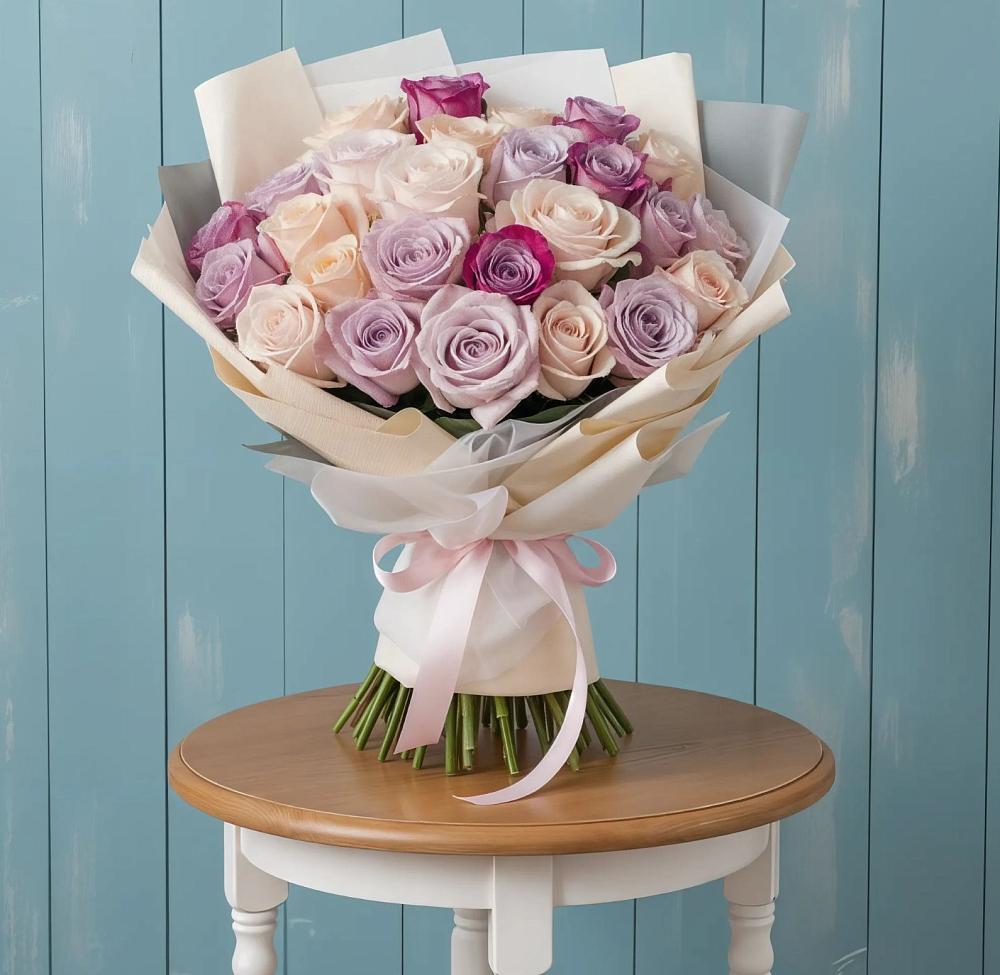 Букет цветов из: Розы в Черемном