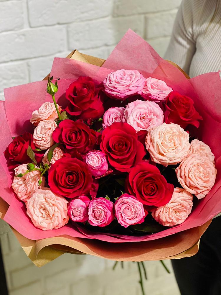 Букет цветов из: Розы в Черемном