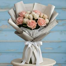 Букет цветов из:  Розы в Черемном