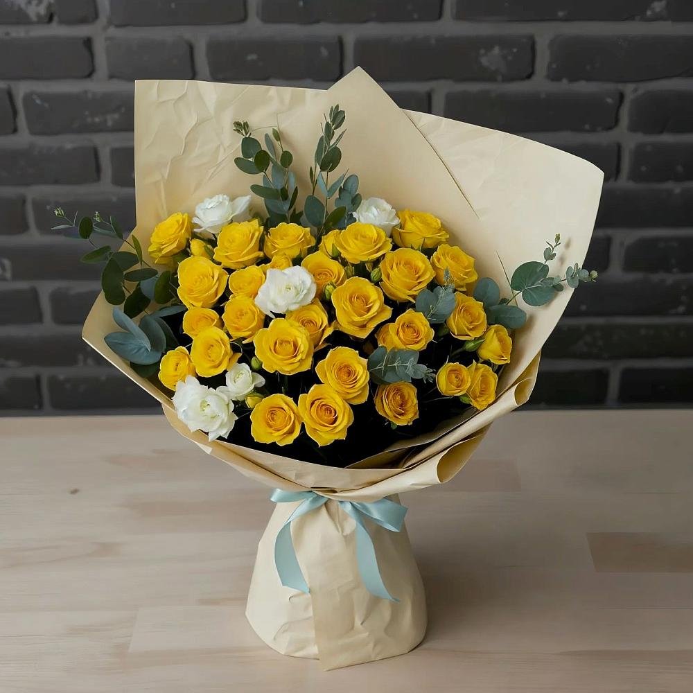 Букет цветов из: Розы в Черемном