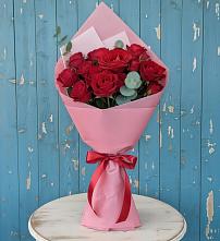 Букет цветов из:  Розы в Черемном