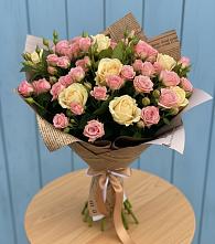 Букет цветов из:  Розы в Черемном