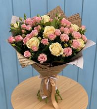 Букет цветов из:  Розы в Черемном