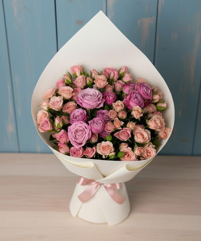 Букет цветов из: Розы в Черемном