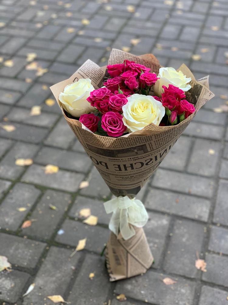 Букет цветов из: Розы в Черемном