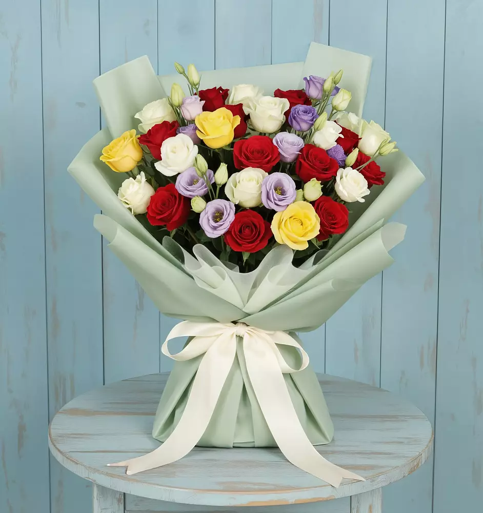 Букет цветов из: Розы в Черемном