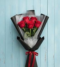 Букет цветов из:  Розы #REPLACE_PRED# Черемном