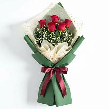 Букет цветов из:  Розы в Черемном