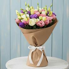 Букет цветов из:  Лизиантусы в Черемном