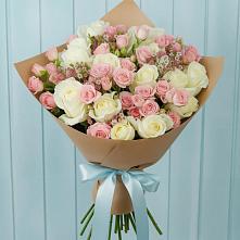 Букет цветов из:  Розы в Черемном